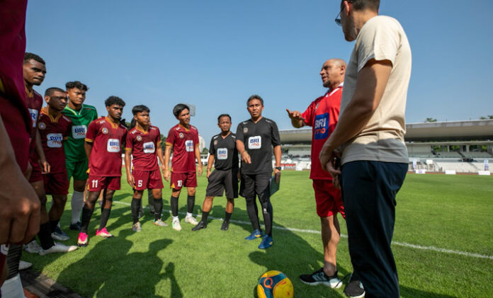 Dilatih Legenda Sepak Bola Dunia, 4 Tim Tutup Rangkaian BRImo Future Garuda dengan Fourfeo Cup