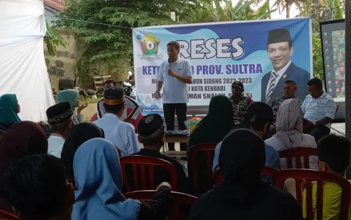 Reses di Kelurahan Bonggoeya, Ketua DPRD Sultra Diminta untuk Perbaikan Drainase Hingga Sumur Bor