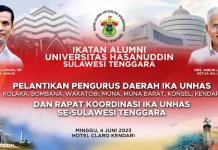 IKA Unhas Sultra Gelar Pelantikan Tujuh IKA Unhas Kabupaten/Kota IKA Unhas Sultra Gelar Pelantikan Tujuh IKA Unhas Kabupaten/Kota