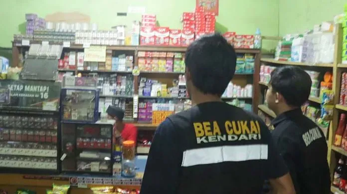 Bea Cukai Kendari Berhasil Amankan 10.140 Batang Rokok Ilegal