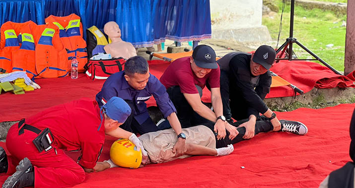 Tiga Pemdes di Wawonii Timur Gandeng BPR Bahteramas Konawe untuk Pelatihan Siaga Bencana dan Kewirausahaan