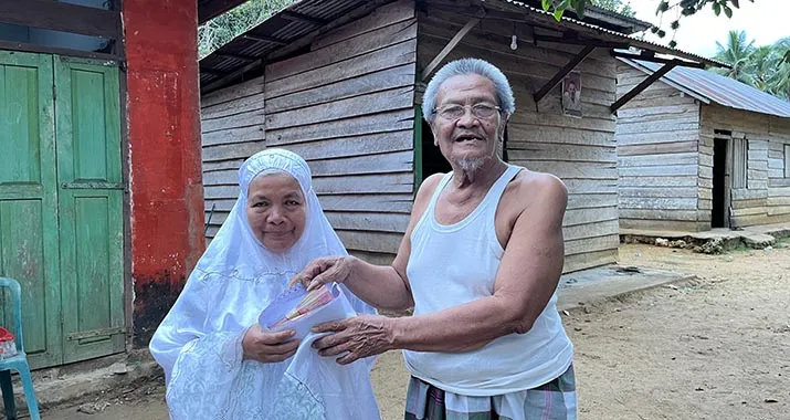 Pemkab Mubar Bangun Rumah Lansia Korban Kebakaran di Tiworo Tengah