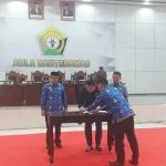 DPRD Sultra dan Pemprov Teken Ranperda Pertanggungjawaban Pelaksanaan APBD 2022 DPRD Sultra dan Pemprov Teken Ranperda Pertanggungjawaban Pelaksanaan APBD 2022