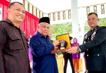 Pesan Pemilu Damai dari Bupati dan Kapolres Konawe di Momen Peringatan Hari Bhayangkara ke-77 Pesan Pemilu Damai dari Bupati dan Kapolres Konawe di Momen Peringatan Hari Bhayangkara ke-77