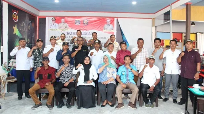 Pemkab Mubar Mulai Sosialisasi Perda Ketertiban Umun dan Perlindungan Masyarakat