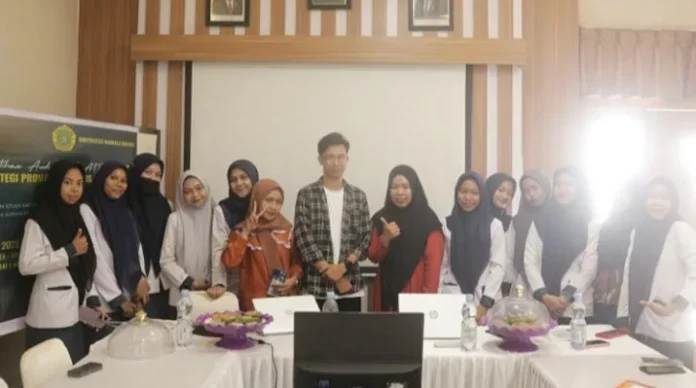 Prodi Kesmas UMW Kendari Gelar Pelatihan Audio Visual Aid