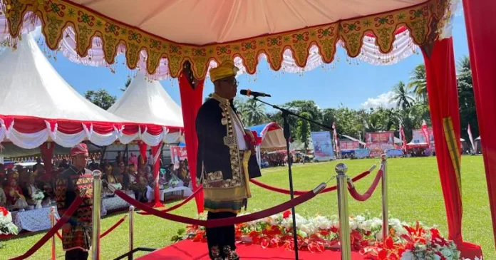 HUT Ke-9 Mubar, Pj Bupati Ajak Masyarakat Bersama Membangun Mubar