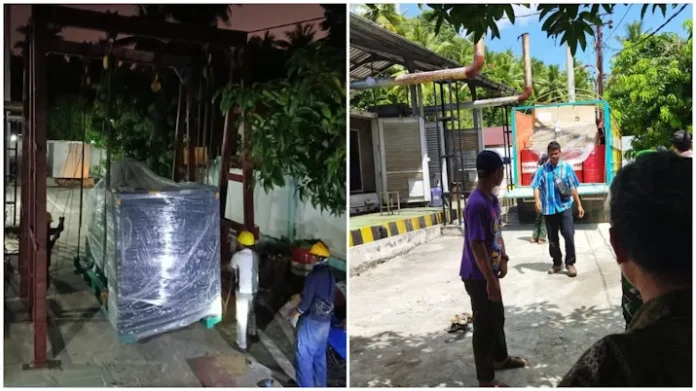 Dua Unit Mesin untuk Listrik 24 Jam Tiba di Kaledupa