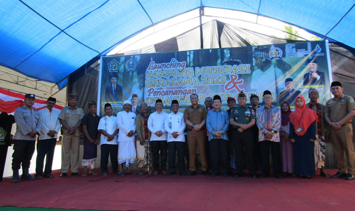 Pemkab Konawe dan Kemenag Launching Kampung Moderasi Beragama dan Canangkan Desa Sadar Kerukunan