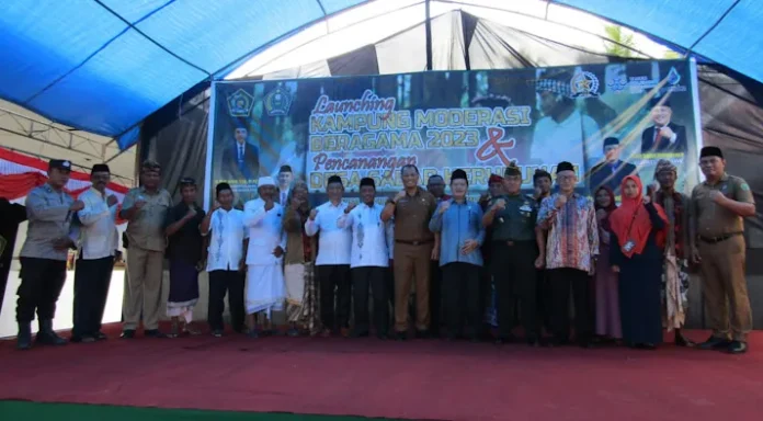 Pemkab Konawe dan Kemenag Launching Kampung Moderasi Beragama dan Canangkan Desa Sadar Kerukunan