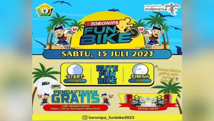 Dispar Sultra Bakal Gelar Toronipa Fun Bike