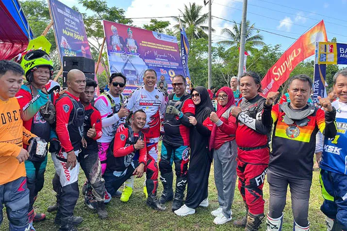 Ratusan Komunitas Trail Ramaikan Trail Adventure Jelajah Alam Mubar