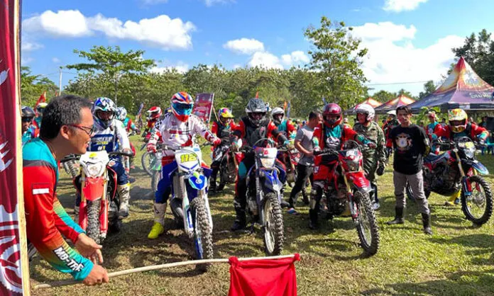 Ratusan Komunitas Trail Ramaikan Trail Adventure Jelajah Alam Mubar