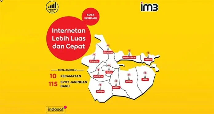 Didukung 150 Tower, Indosat Kembali Lebarkakan Sayap di Sultra