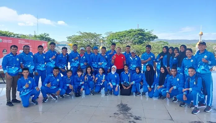 Pemprov Sultra Lepas Kontingen Popnas, Target 6 Medali Emas