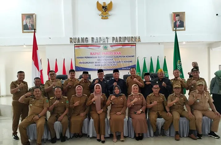 Pengumuman Akhir Masa Jabatan Bupati Konawe, Kery Saiful Konggoasa Sampaikan Hal Ini