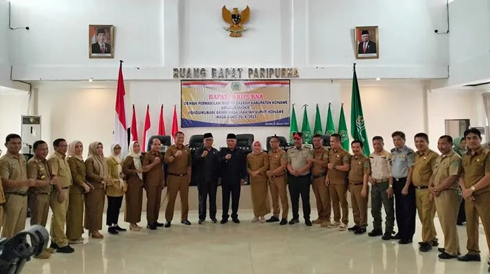 Pengumuman Akhir Masa Jabatan Bupati Konawe, Kery Saiful Konggoasa Sampaikan Hal Ini