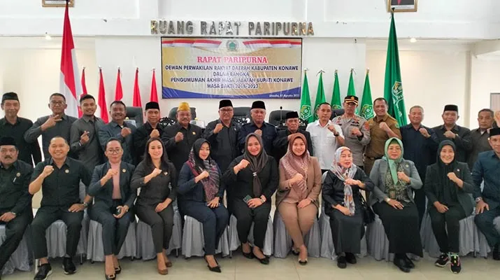 Pengumuman Akhir Masa Jabatan Bupati Konawe, Kery Saiful Konggoasa Sampaikan Hal Ini