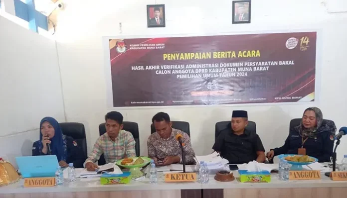 Hasil Verifikasi Akhir, 112 Berkas Bacaleg di Mubar Dinyatakan Tidak Memenuhi Syarat