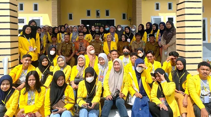 59 Mahasiswa S-1 Kesmas UMW Kendari Laksanakan PBL 1 di Kecamatan Anggalomoare