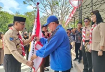 Lepas Kontingen Kwartir Cabang Konawe ke Rainas XII 2023, Ini Harapan KSK Lepas Kontingen Kwartir Cabang Konawe ke Rainas XII 2023, Ini Harapan KSK