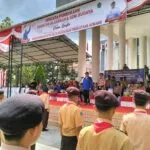 Lepas Kontingen Kwartir Cabang Konawe ke Rainas XII 2023, Ini Harapan KSK