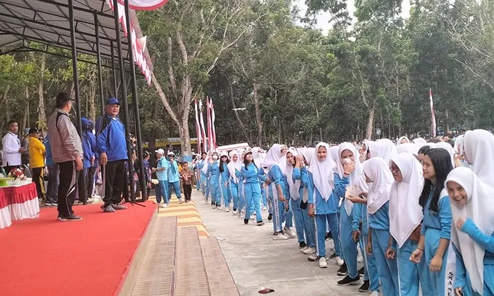 Sambut HUT RI ke-78, Bupati Kery Buka Pekan Olahraga dan Seni