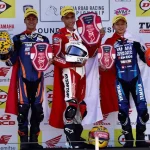 Pebalap Astra Honda Raih Podium Tertinggi di ARRC Mandalika Pebalap Astra Honda Raih Podium Tertinggi di ARRC Mandalika