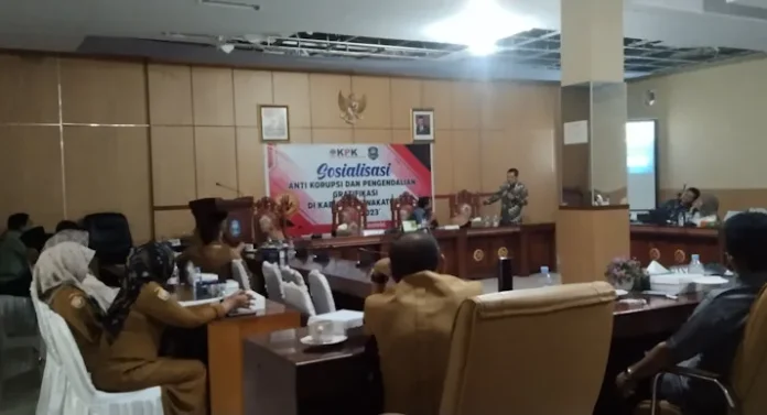 Tekan Korupsi dan Gratifikasi, BPKP Sosialisasi di DPRD Wakatobi Tekan Korupsi dan Gratifikasi, BPKP Sosialisasi di DPRD Wakatobi