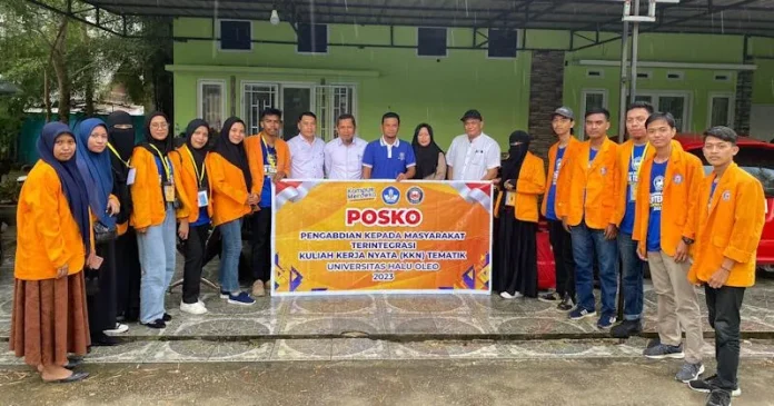 KKN Tematik UHO 2023 Perkuat Penerapan Nilai-Nilai Pancasila di Desa Morome Konsel