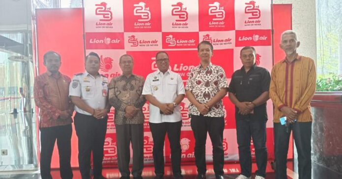 Pj Bupati Mubar Minta Lion Air Buka Rute Bandara Sugimanuru-Haluoleo