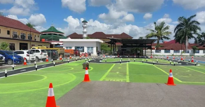 Lintasan Ujian Praktik SIM di Sultra Resmi Diubah, Tidak Ada Lagi Zig-zag