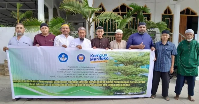 SKEMA Pemberdayaan Berbasis Masyarakat Gelar PKM di Masjid Asy-Syifaa Kendari