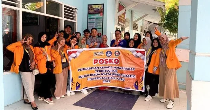 KKN Tematik UHO 2023, Perkuat Pembelajaran Bahasa Inggris Bernuansa Ekonomi Kreatif