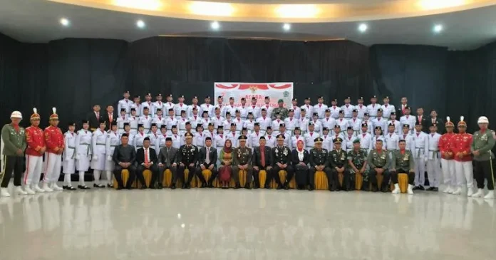 74 Pelajar Resmi Dikukuhkan sebagai Paskibraka Konawe