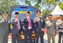 Pemkab Konawe Serahkan Satu Unit Mobil Dalmas ke Polres Konawe Pemkab Konawe Serahkan Satu Unit Mobil Dalmas ke Polres Konawe