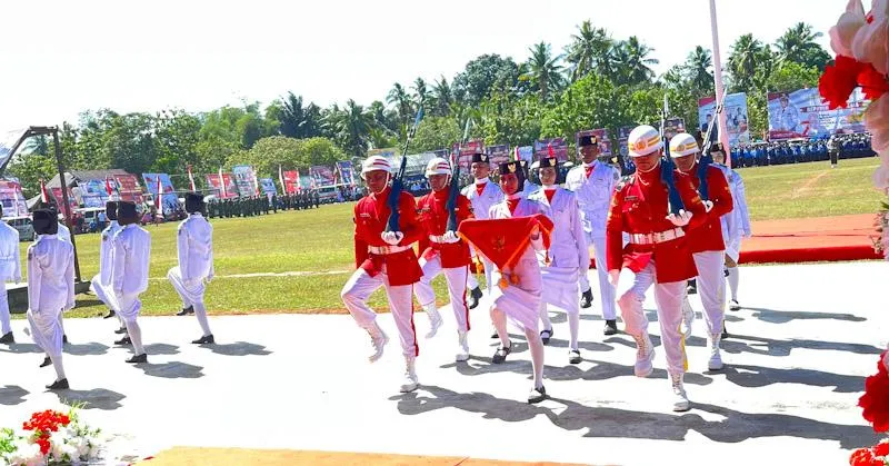 HUT RI ke-78, Pj Bupati Mubar Gelorakan Semangat Perjuangan Membangun Daerah