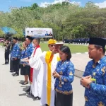 Ribuan ASN dan PPPK di Sultra Ucap Sumpah di Kantor Gubernur Ribuan ASN dan PPPK di Sultra Ucap Sumpah di Kantor Gubernur