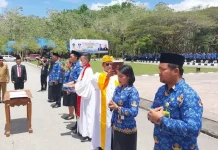 Ribuan ASN dan PPPK di Sultra Ucap Sumpah di Kantor Gubernur Ribuan ASN dan PPPK di Sultra Ucap Sumpah di Kantor Gubernur