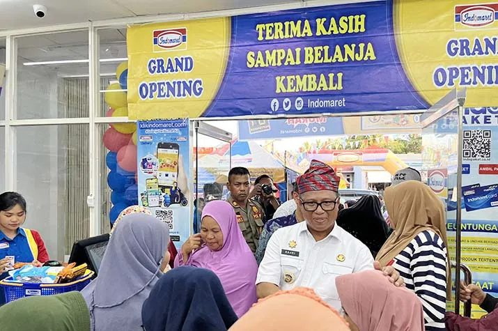 Gerai Indomaret Pertama Resmi Beroperasi di Muna Barat