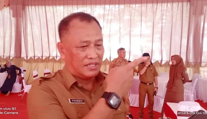 Sekretaris Daerah (Sekda) Konawe Ferdinand Sapan