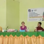 Mahasiswa UHO Gelar Pelatihan Pembuatan Media Pembelajaran