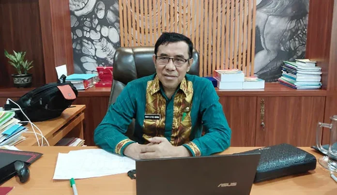 Kepala Badan Pengelola Keuangan dan Aset Daerah (BPKAD) Sultra, Muhammad Ilyas Abibu