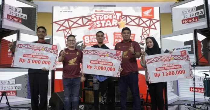 Tampil Memesona, Ini Pemenang Honda Jagoanku Student Star