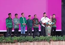 Perayaan Milad ke-57, Ruksamin Yakin Kader KAHMI yang akan Pimpin Sultra Seremoni perayaan milad KAHMI ke-51dan Maulid Nabi Muhammad di salah satu hotel di Kendari pada Sabtu malam (30/9/2023).(Ismu/Zonasultra.id) Perayaan Milad ke-51, Ruksamin Yakin Kader KAHMI yang akan Pimpin Sultra