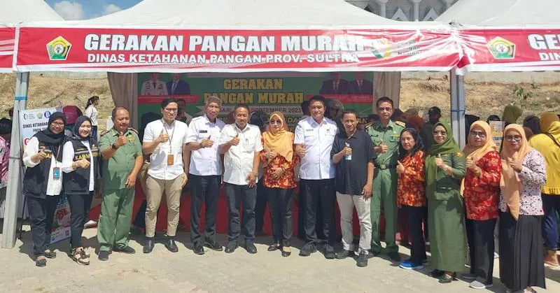 TPID Sultra Gelar Pasar Murah di Pelataran Masjid Al Kautsar Kendari hingga 30 September 2023