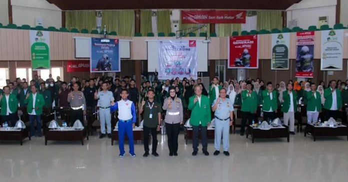 Asmo Sulsel Seminar Safety Riding Bersama Jasa Raharja di Universitas Muslim Indonesia