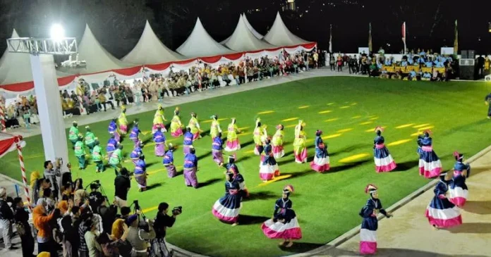 PSX_764 Berlangsung Meriah, Wamenag RI Resmi Buka KSM Nasional 2023 di Sultra