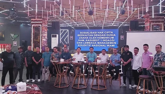 Tempat Usaha di Sultra yang Gunakan Musik Harus Bayar Royalti Hak Cipta
