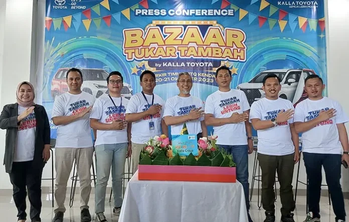 Bazar Tukar Tambah Toyota di Eks MTQ Kendari, Ada Gratis Check Up Kendaraan